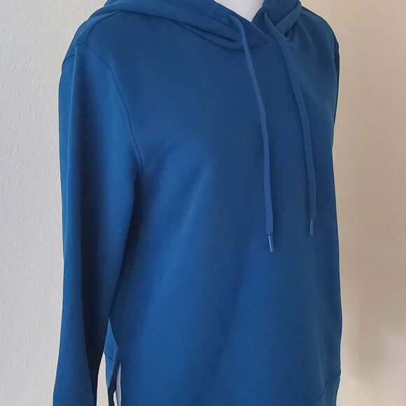 tek gear Jackets & Blazers - Women’s Size Medium Tek Gear Ultrasoft Fleece 'blue-crayon' pullover Hoodie